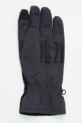 Купить Горнолыжные перчатки мужские темно-серого цвета 607TC, фото 5
