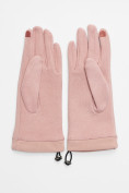 Купить Классические перчатки демисезонные женские розового цвета 610R, фото 3