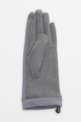Купить Классические перчатки демисезонные женские серого цвета 610Sr, фото 5