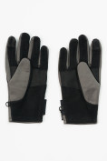 Купить Перчатки спортивные мужские демисезонные серого цвета 611-1Sr, фото 3