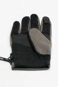 Купить Перчатки спортивные мужские демисезонные серого цвета 611-1Sr, фото 4