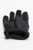 Купить Перчатки спортивные мужские демисезонные темно-серого цвета 611-1TC, фото 5