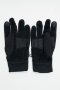 Купить Перчатки спортивные мужские демисезонные черного цвета 611Ch, фото 3