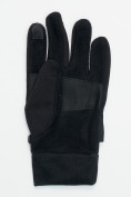 Купить Перчатки спортивные мужские демисезонные черного цвета 611Ch, фото 5