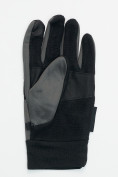 Купить Перчатки спортивные мужские демисезонные темно-серого цвета 611TC, фото 5