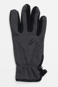 Купить Перчатка спортивная женская темно-серого цвета 620TC, фото 4