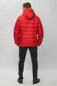 Купить Куртка спортивная мужская с капюшоном красного цвета 62187Kr, фото 5
