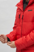Купить Куртка спортивная мужская с капюшоном красного цвета 62190Kr, фото 14