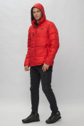 Купить Куртка спортивная мужская с капюшоном красного цвета 62190Kr, фото 8