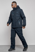 Купить Горнолыжный костюм мужской зимний темно-синего цвета 6306TS, фото 2