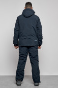 Купить Горнолыжный костюм мужской зимний темно-синего цвета 6306TS, фото 4
