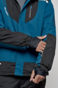 Купить Горнолыжный костюм мужской зимний синего цвета 6309S, фото 10