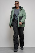 Купить Горнолыжный костюм мужской зимний цвета хаки 6311Kh, фото 19