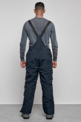 Купить Горнолыжный костюм мужской зимний темно-синего цвета 6313TS, фото 18