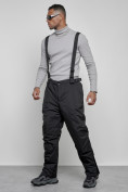 Купить Горнолыжный костюм мужской зимний бежевого цвета 6320B, фото 19