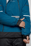 Купить Горнолыжный костюм мужской зимний синего цвета 6320S, фото 9