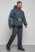 Купить Горнолыжный костюм мужской зимний темно-серого цвета 6320TC, фото 3