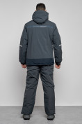 Купить Горнолыжный костюм мужской зимний темно-серого цвета 6320TC, фото 4