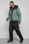 Купить Горнолыжный костюм мужской зимний цвета хаки 6321Kh, фото 2