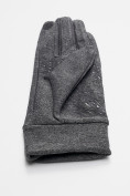 Купить Спортивные перчатки демисезонные женские серого цвета 644Sr, фото 6