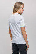 Купить Женские футболки с принтом белого цвета 65016Bl, фото 9