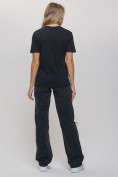 Купить Женские футболки с принтом черного цвета 65016Ch, фото 3