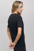 Купить Женские футболки с принтом черного цвета 65016Ch, фото 7
