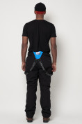 Купить Полукомбинезон брюки горнолыжные мужские черного цвета 66211Ch, фото 16