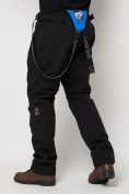 Купить Полукомбинезон брюки горнолыжные мужские черного цвета 66211Ch, фото 20