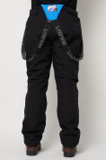 Купить Полукомбинезон брюки горнолыжные мужские черного цвета 66211Ch, фото 21