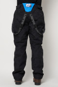 Купить Полукомбинезон брюки горнолыжные мужские темно-серого цвета 66211TC, фото 17