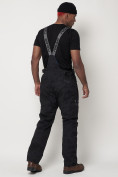 Купить Полукомбинезон брюки горнолыжные мужские темно-серого цвета 66211TC, фото 5