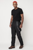Купить Полукомбинезон брюки горнолыжные мужские черного цвета 662123Ch, фото 10