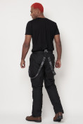 Купить Полукомбинезон брюки горнолыжные мужские черного цвета 662123Ch, фото 11
