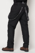 Купить Полукомбинезон брюки горнолыжные мужские черного цвета 662123Ch, фото 18