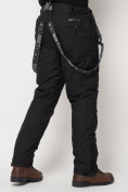 Купить Полукомбинезон брюки горнолыжные мужские черного цвета 662123Ch, фото 20