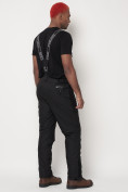 Купить Полукомбинезон брюки горнолыжные мужские черного цвета 662123Ch, фото 5