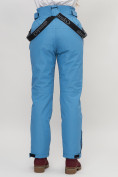 Купить Полукомбинезон брюки горнолыжные женские голубого цвета 66215Gl, фото 8