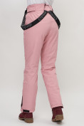 Купить Полукомбинезон брюки горнолыжные женские розового цвета 66215R, фото 17