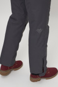 Купить Полукомбинезон брюки горнолыжные женские темно-серого цвета 66215TC, фото 12