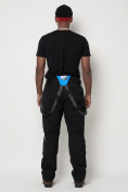 Купить Полукомбинезон брюки горнолыжные мужские черного цвета 6621Ch, фото 8