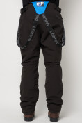 Купить Полукомбинезон брюки горнолыжные мужские темно-серого цвета 6621TC, фото 19