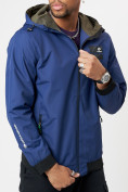 Купить Ветровка мужская спортивная темно-синего цвета 662TS, фото 14