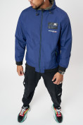 Купить Ветровка мужская спортивная темно-синего цвета 662TS, фото 17