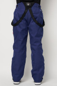 Купить Полукомбинезон брюки горнолыжные мужские синего цвета 66357S, фото 16