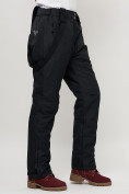 Купить Полукомбинезон брюки горнолыжные женские big size черного цвета 66413Ch, фото 3