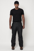 Купить Полукомбинезон брюки горнолыжные мужские черного цвета 66414Ch