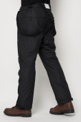 Купить Полукомбинезон брюки горнолыжные мужские черного цвета 66414Ch, фото 11