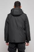 Купить Куртка - жилетка трансформер с подогревом 2 в 1 мужская зимняя черного цвета 6668Ch, фото 28