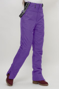 Купить Полукомбинезон брюки горнолыжные женские фиолетового цвета 66789F, фото 15